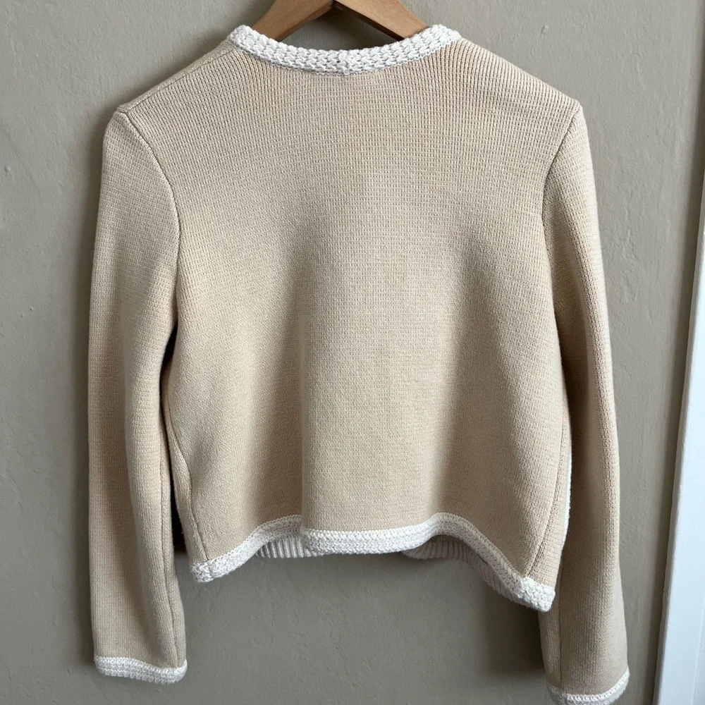 Sézane Auguste Jacket Cream XS NWT - Picture 5 of 5